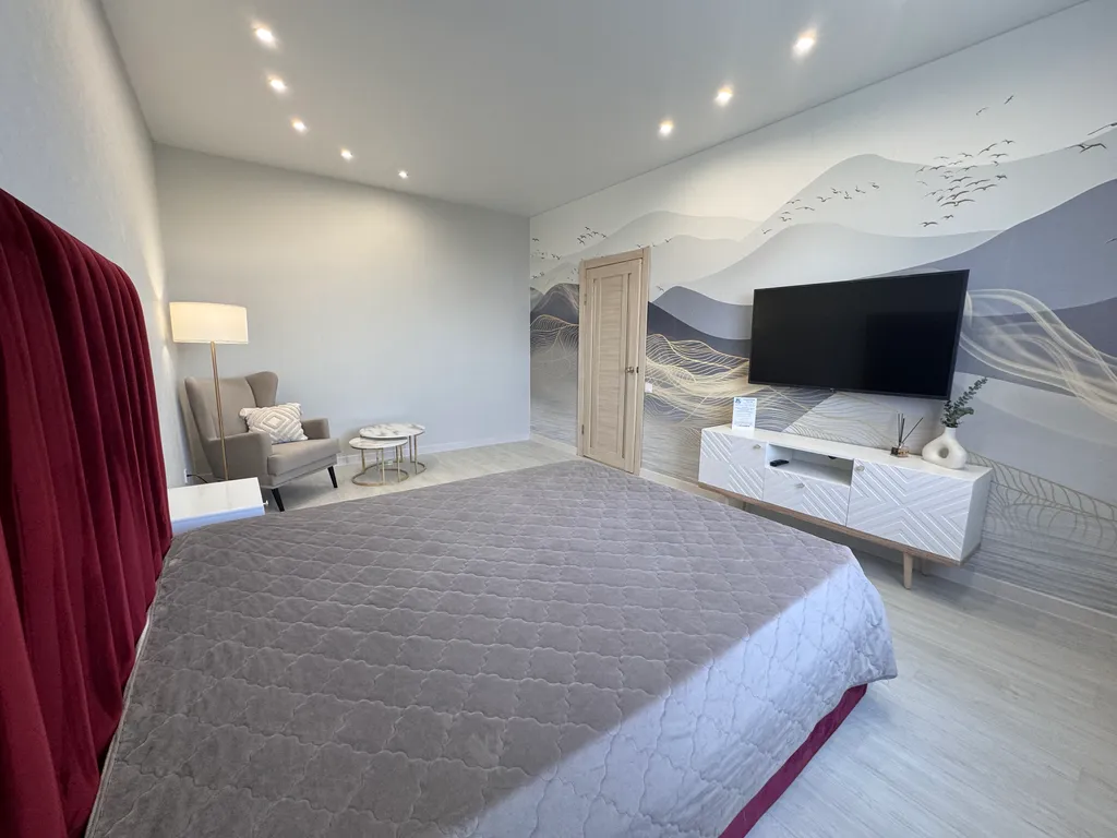 Современная квартирка рядом с ТЦ Аура