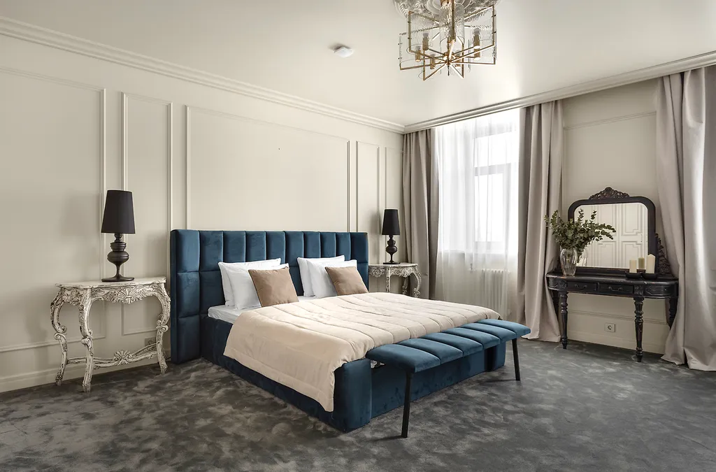 Дизайнерский апapтaмент с потpясающим видом нa Нeву и кpeйceр Аврорa