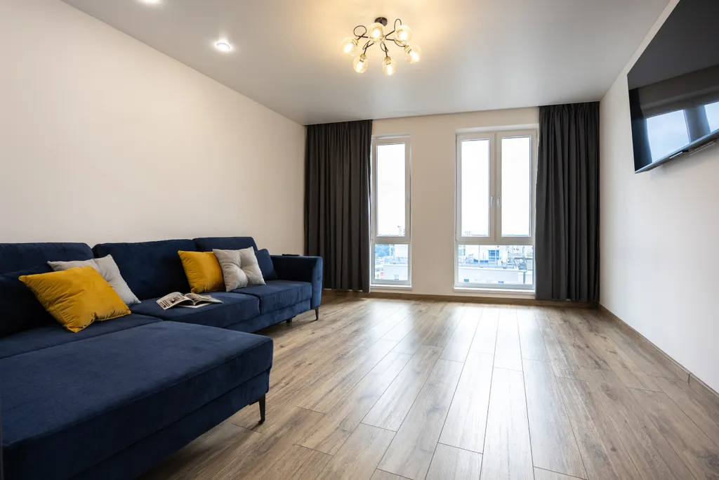 Квартира с панорамным видом на город в ЖК Калининград Сити