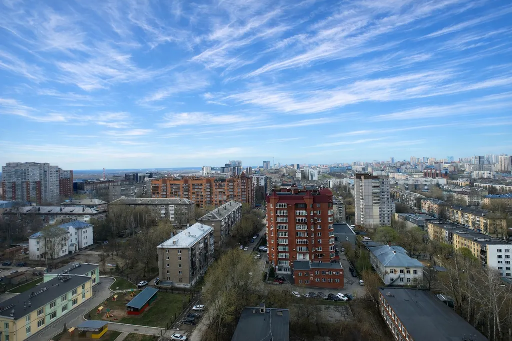 Евродвушка в центре с бомбическим видом на город