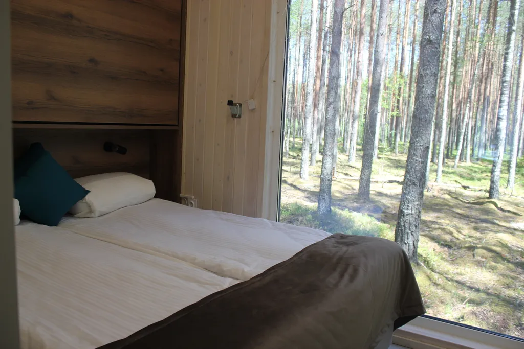 Дом с 2 спальнями и панорамным видом на лес