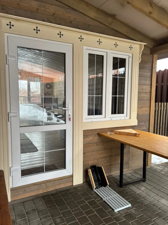 Дом из бревна