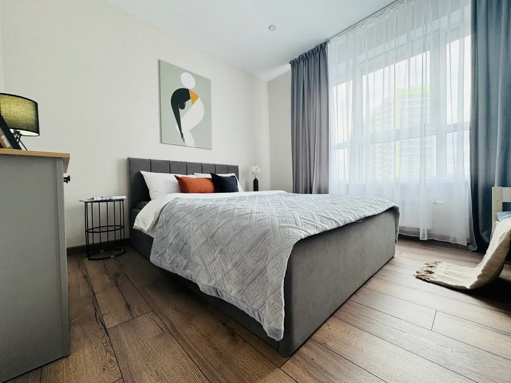 Квартира Квартира Новая просторная евротрёшка у набережной — Новосибирск