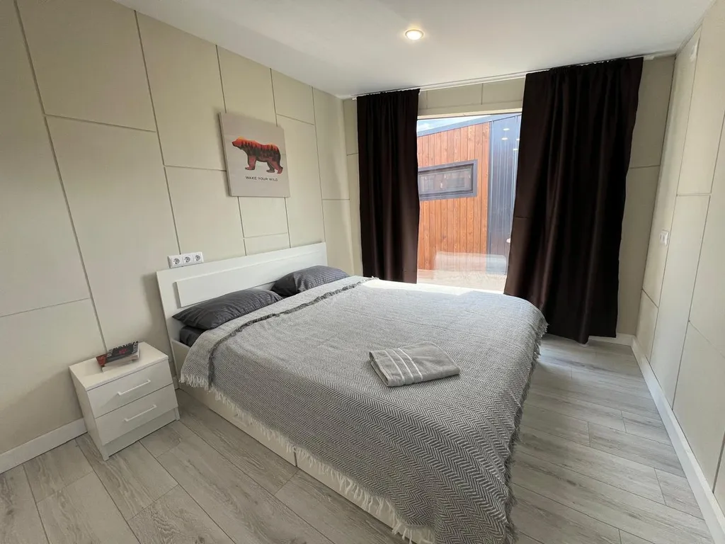 Коттедж Модульный дом с баней, костровой чашей и мангалом — Казань