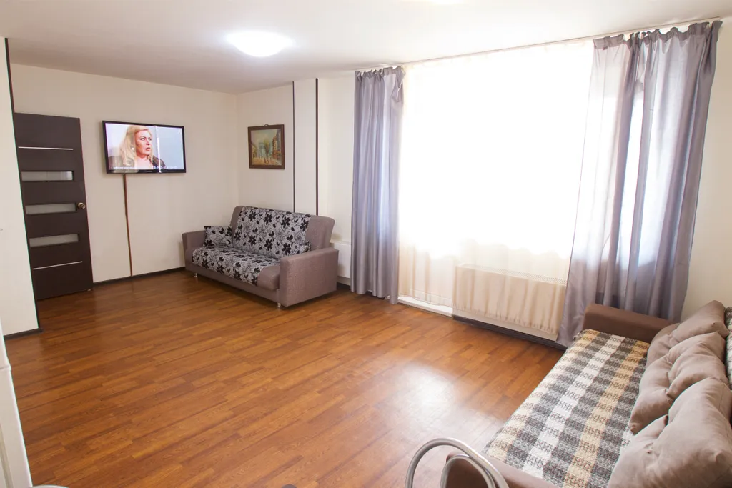 Квартира Квартира Прекрасная студия рядом с ТРЦ Планета для 6 гостей — Красноярск