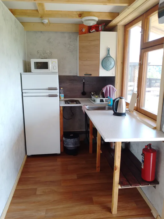 Домики с видом на озеро