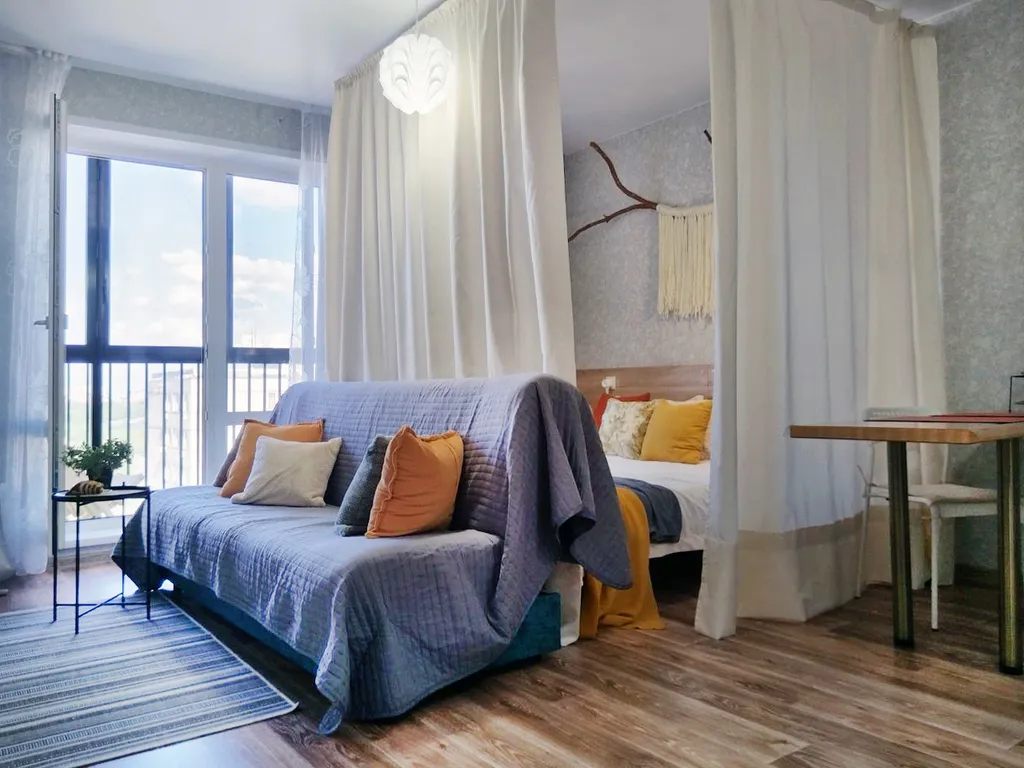 Квартира Квартира Студия на набережной Енисея в Красноярске — Красноярск