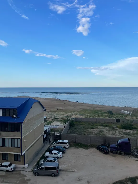 Уютная квартира с видом на море, первая береговая линия, евродвушка