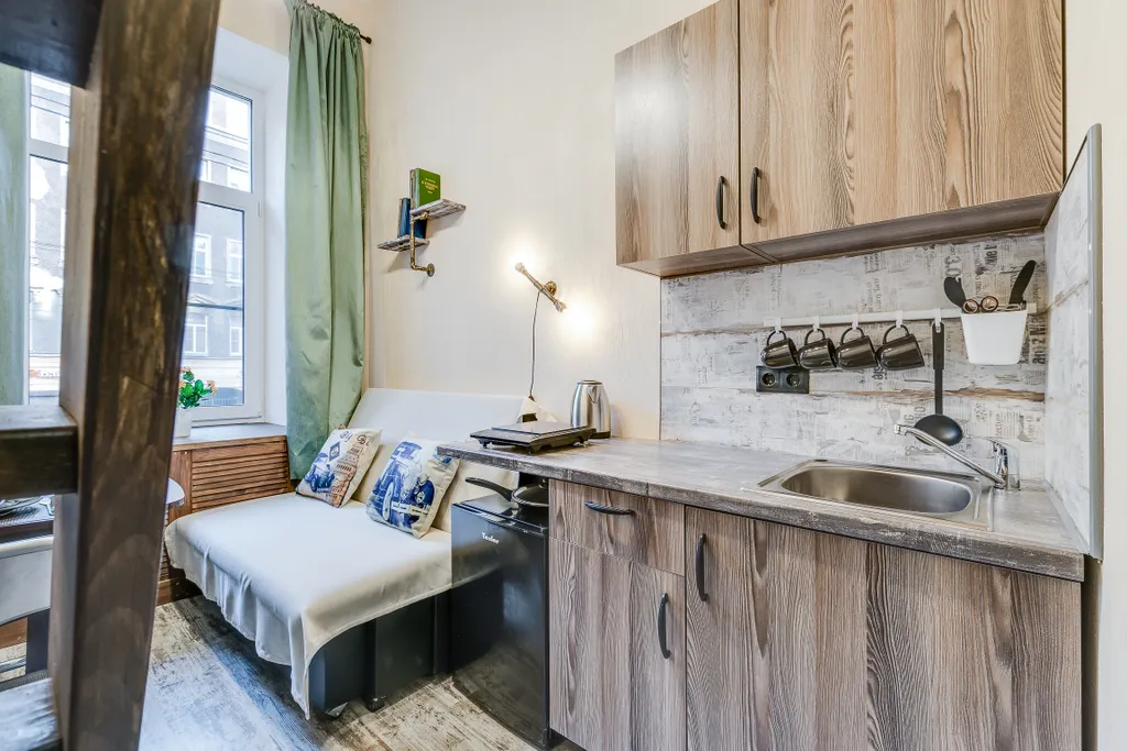 Квартира Квартира Уютная двухуровневая студия в центре города в 5 минутах от метро — Санкт-Петербург