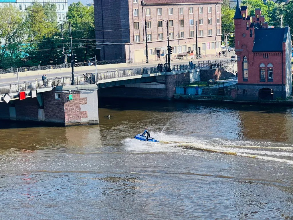 Квартира Квартира на Рыбной деревне с видом на реку Преголя — Калининград