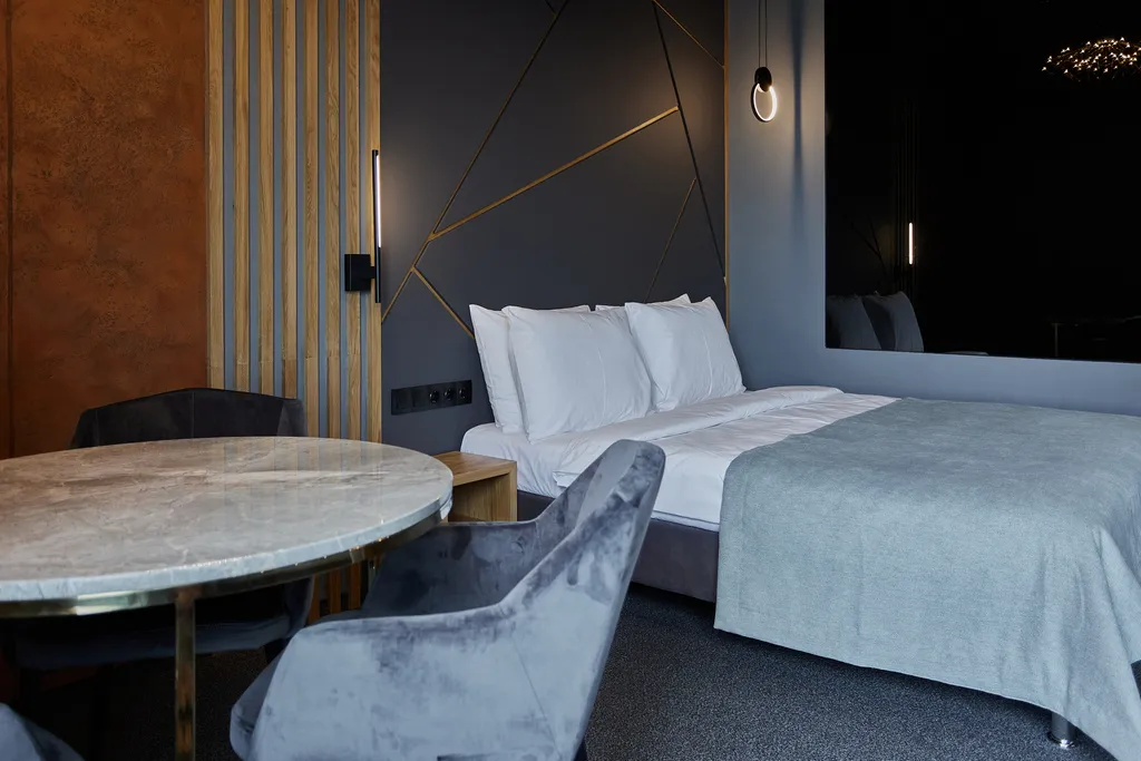 Квартира Квартира Дизайнерский лофт для двоих с ванной у окна и панорамным видом — Москва