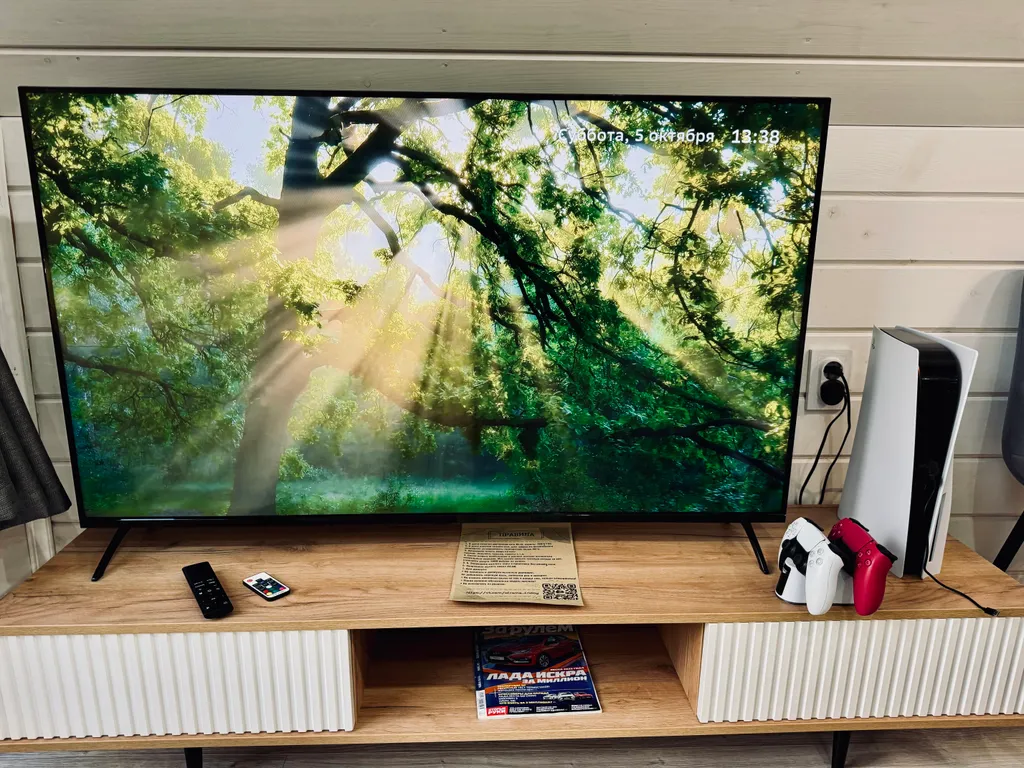 Дом A-frame с баней и джакузи под открытым небом в сосновом лесу