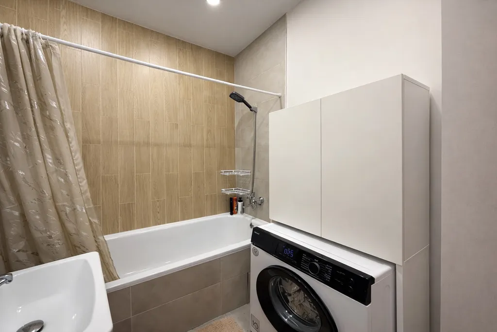 Продуманная 2-х комнатная квартира с ванной