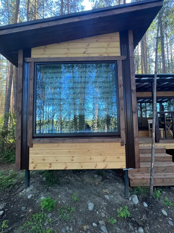 Дом 26m2 — чан, панорамный вид, первая береговая линия