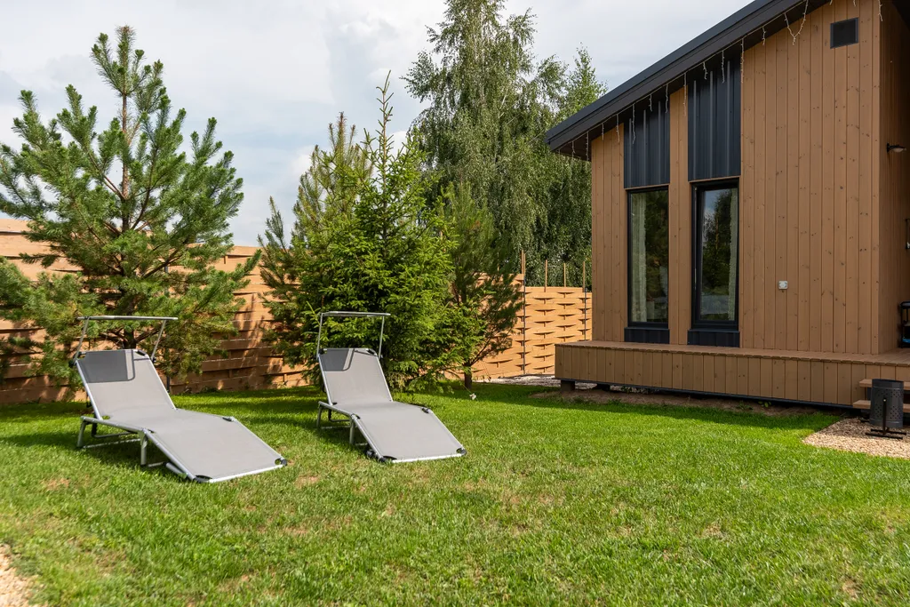 Skandi Белка загородный дом у пруда в подмосковье