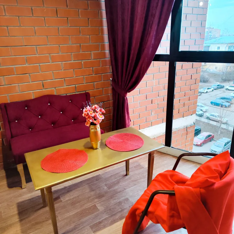 Квартира с красивым балконом