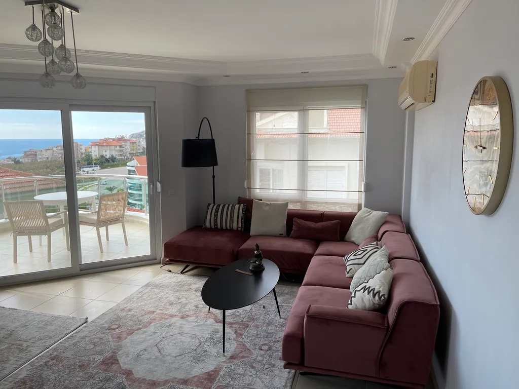 Элитная квартира с террасой и видом на море — аренда посуточно в Аланья