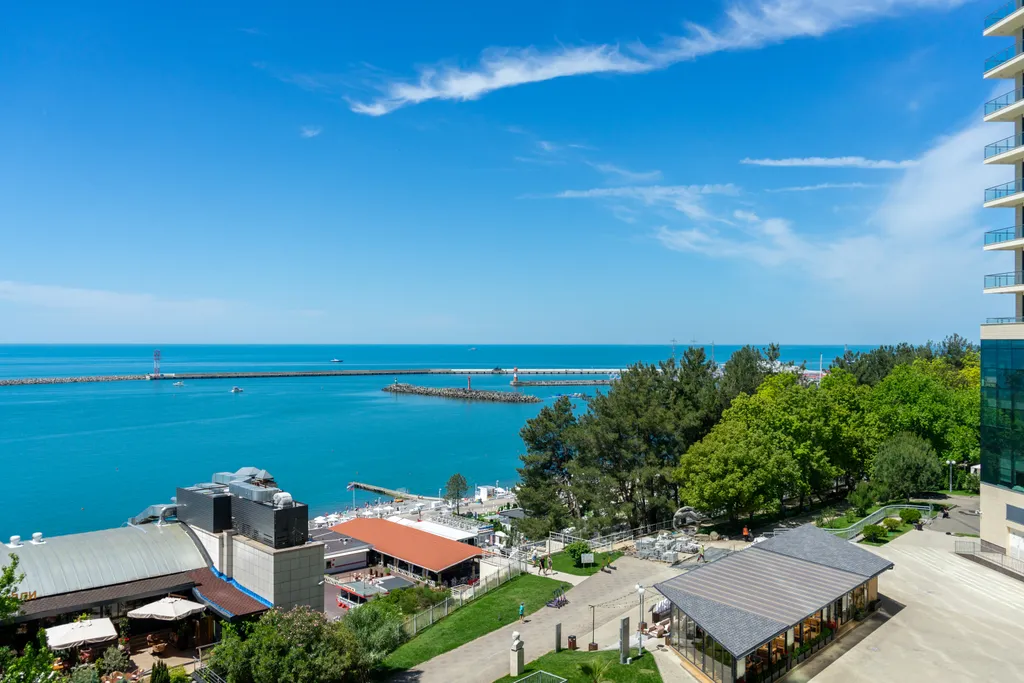 Квартира Двухкомнатные апартаменты с видом на море — аренда посуточно в Сочи