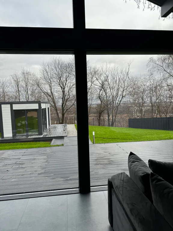 Настоящий панорамный дом