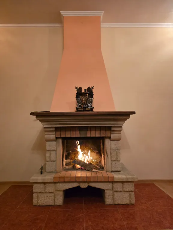 Дом с баней в уютном месте