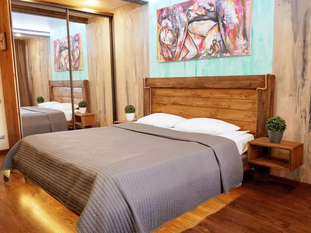 Квартира в брутальном стиле лофт