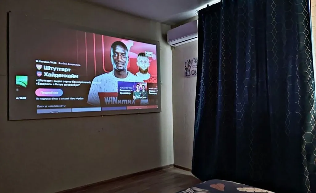 Апартаменты Квартиркаплаза семейный варианту Самарских терм, проектор