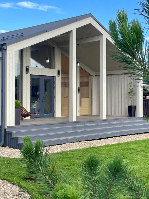 Коттедж Дом с сауной в посёлке бизнес-класса — аренда посуточно в Ступино