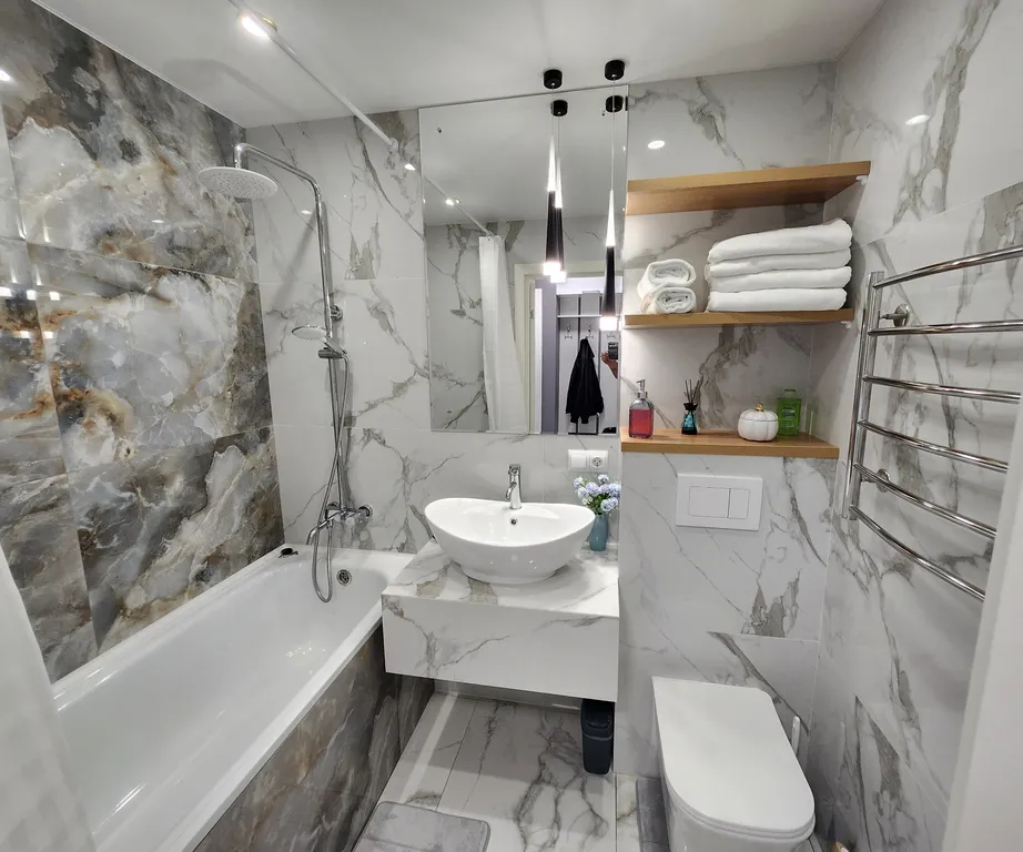 Апартамент Ocean на панорамном 24 этаже