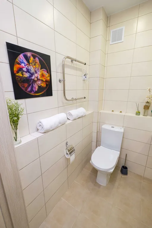 Элегантная евро-двушка с дизайнерским ремонтом в ЖК «Пять континентов»