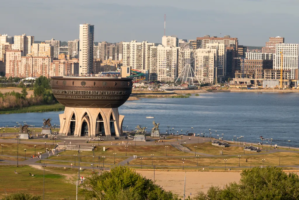 Квартира Квартира Роскошная студия с видом на Кремль — Казань