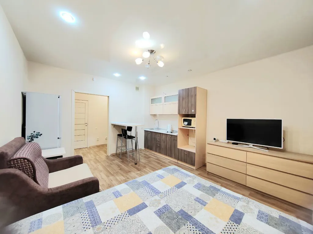 Квартира Квартира Уютная студия рядом с ЖД Вокзалом — Новосибирск