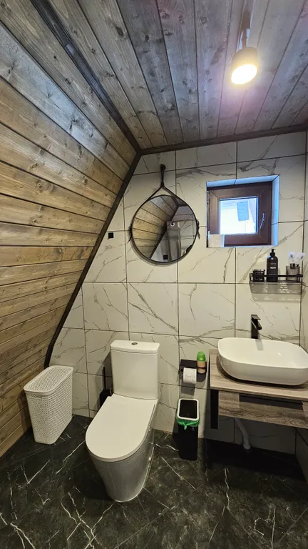 Дом А-Фрейм с террасой №5