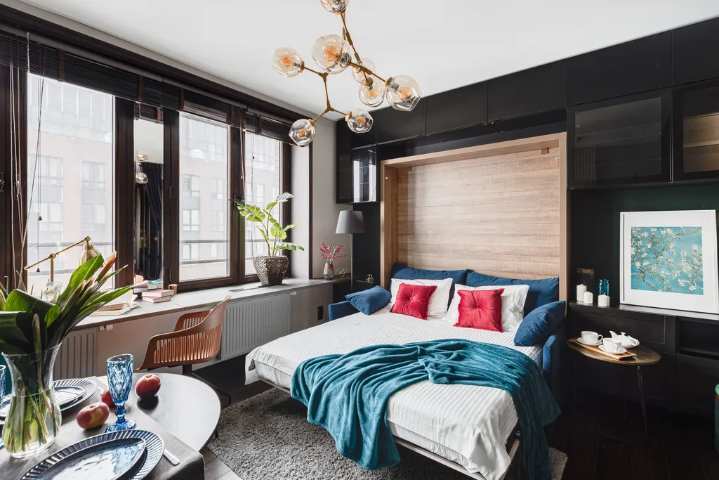 Квартира Квартира Black emerald с сауной в ЖК Савеловский сити — Москва
