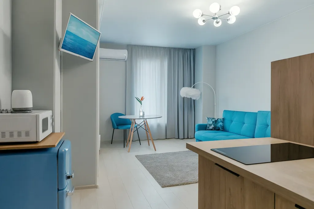 Уютная студия Мечтать у жд вокзала, метро, близко к центру с парковкой