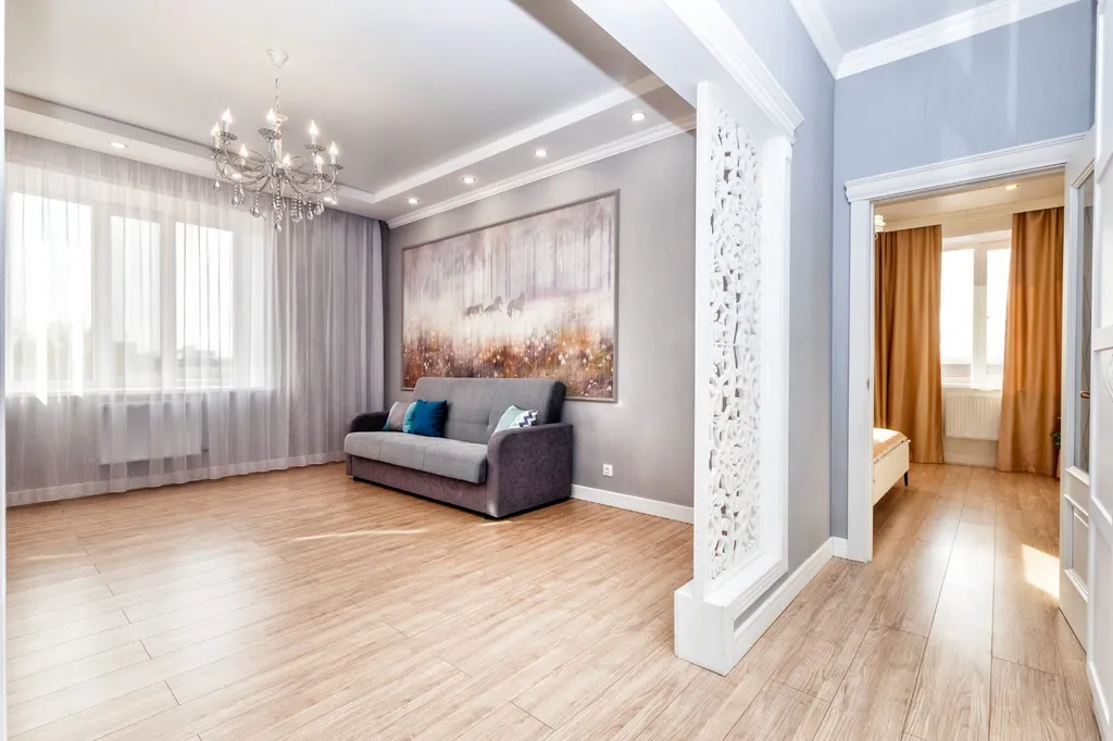 Светлая квартира в новом доме