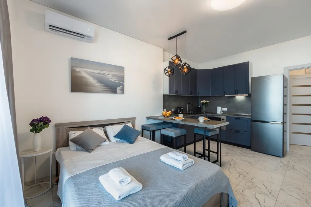 Апартаменты с видом на море в Крымской резиденции