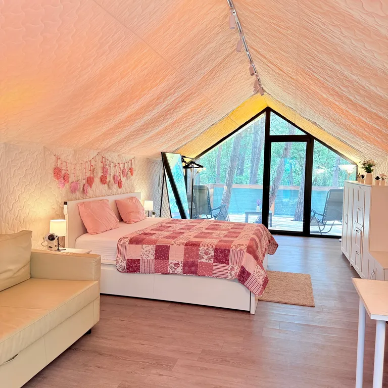 Коттедж Коттедж Глэмпинговая палатка Сафари-тент — Геленджик