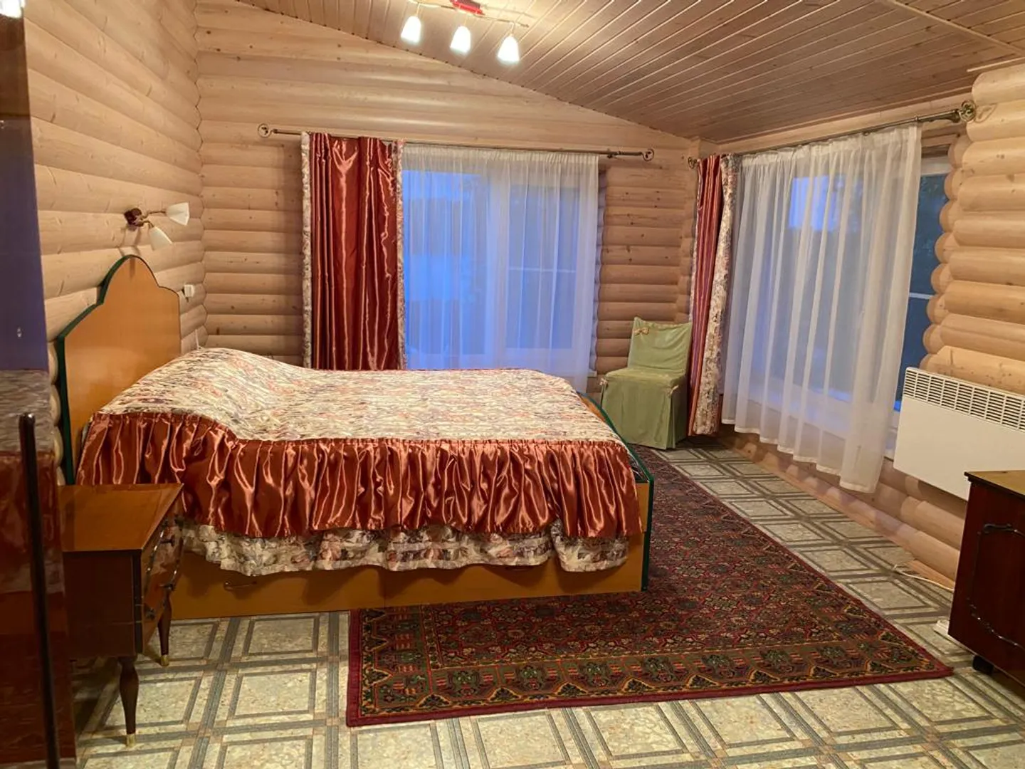 Спальная комната №1 (двухместная кровать)