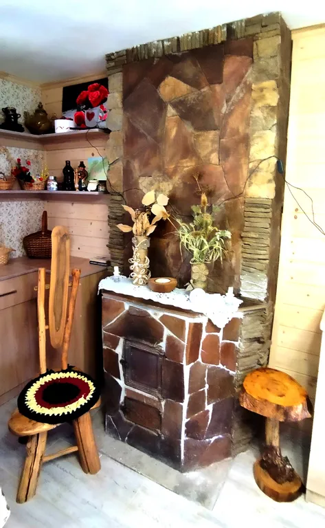 Домик с камином