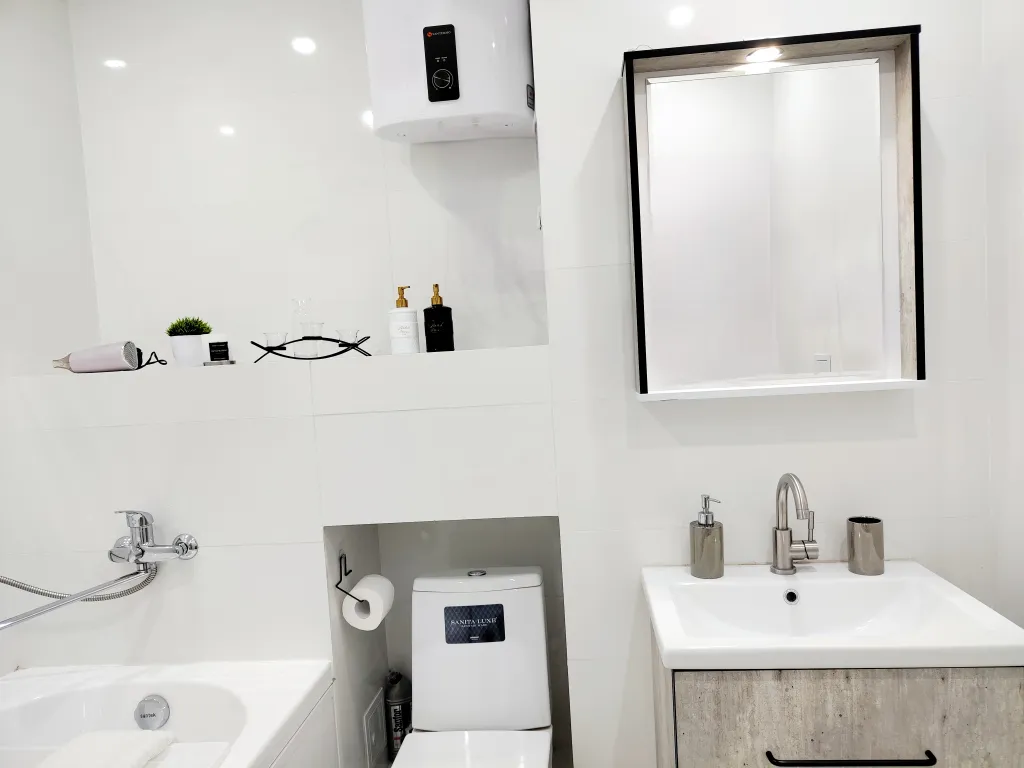 Студия с обзорным видом на город