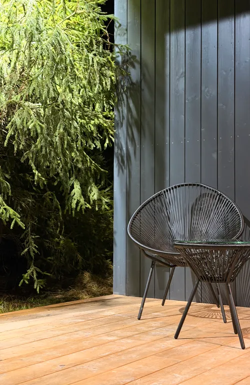 Коттедж Стильный дом в лесу с камином и купелью — Борисово