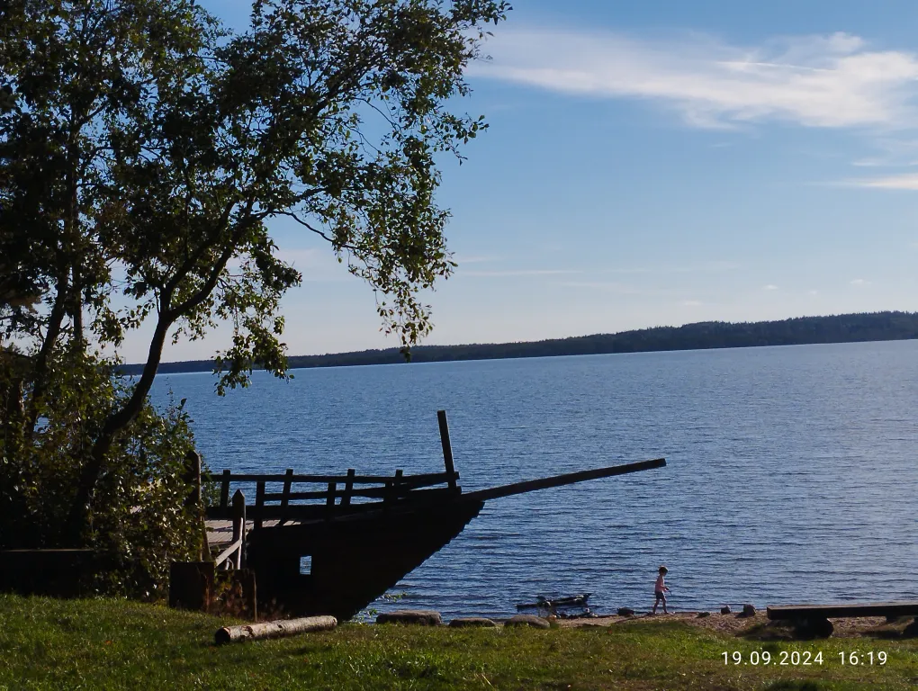 Дом с сауной у озера