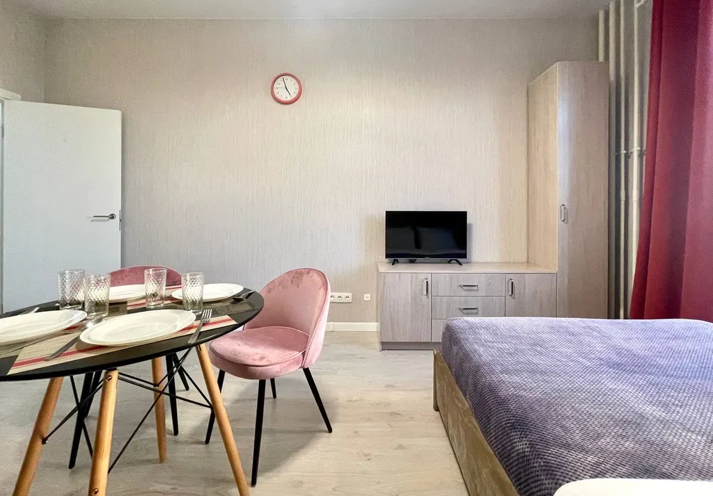 Квартира Квартира Студия в ЖК Салют у метро Звёздная — Санкт-Петербург