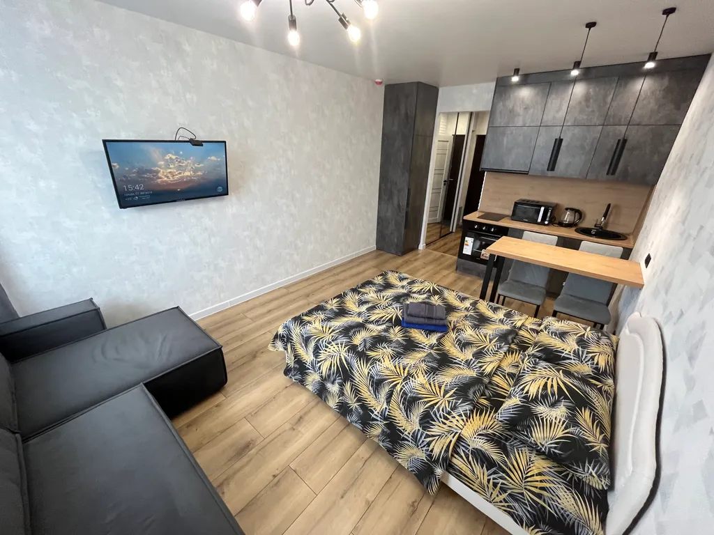 Студия в элитном доме, рядом Парк Ангелов, Автовокзал