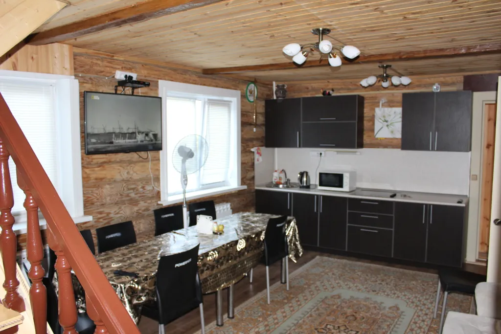 Эко дом из сруба. Площадь 150 квадратов. 4 Спальни. 5 комнат. Рыбалка.