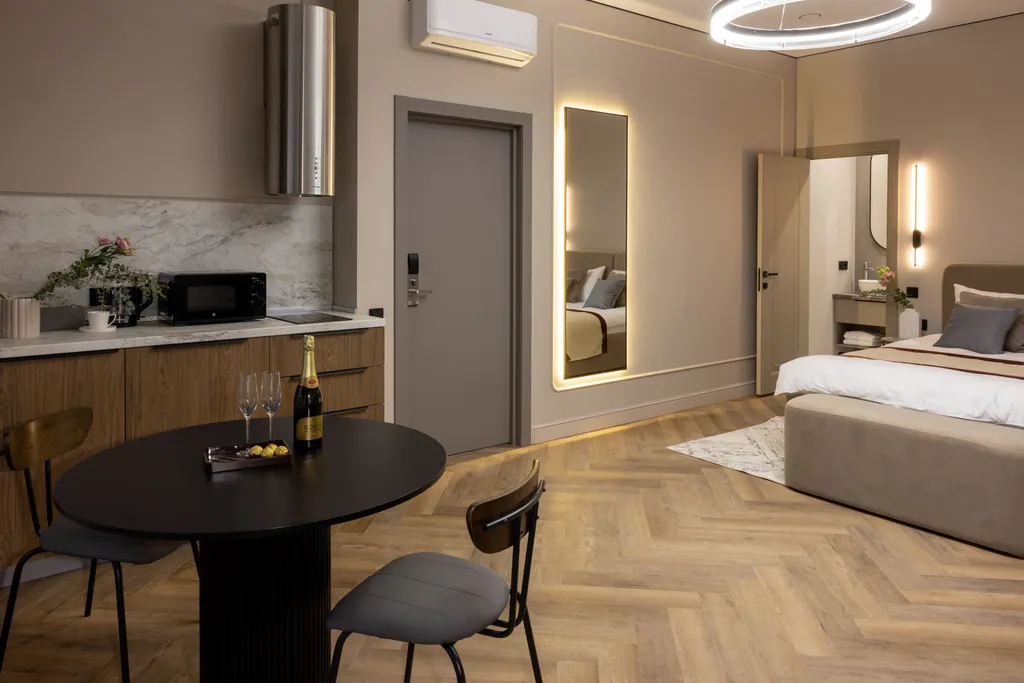 Апартаменты с видом на реку