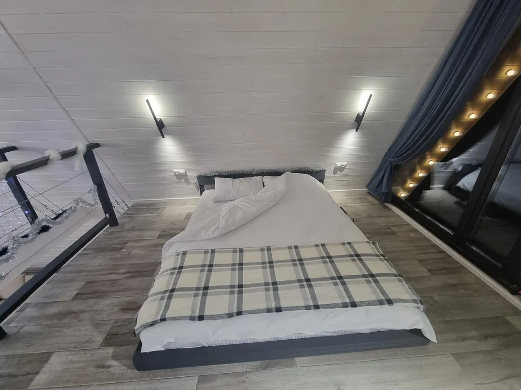 Коттедж Коттедж А-фрейм на берегу Можайского водохранилища — Можайск