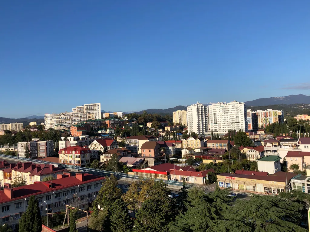 Квартира Квартира Студия с видом на море и город — Адлер