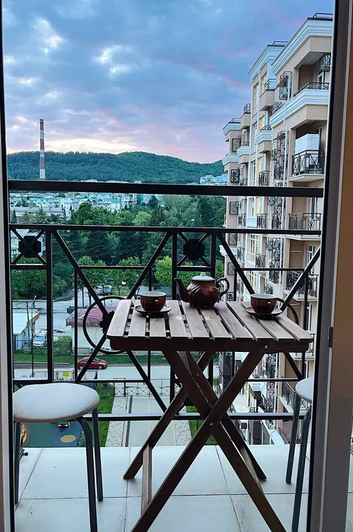 Очень уютная квартира с видом на горы