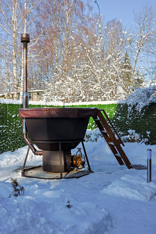 Дом с банным чаном. Хорошее расположение к Игоре.